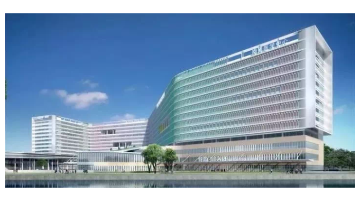 南通市第一人民醫(yī)院新院，中亞橡塑保溫板的應(yīng)用